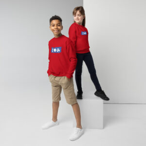 youth crewneck sweatshirt